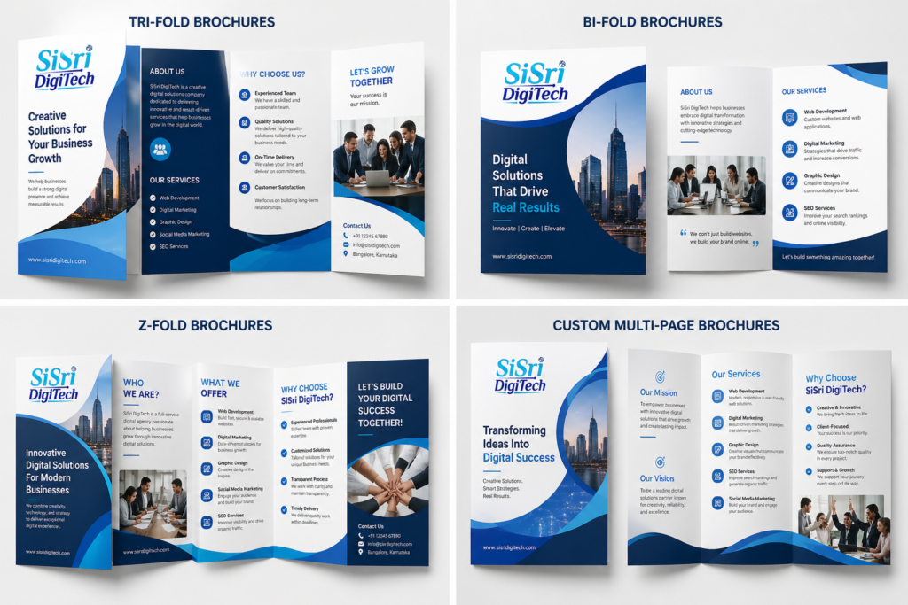 Brochure Design Services in Bangalore